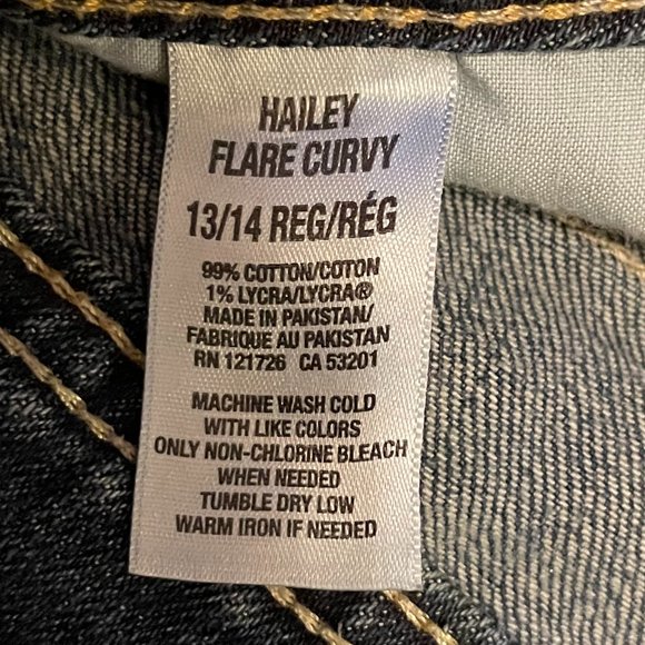 Aeropostale Hailey Flared Jeans, 13/14 - Picture 4 of 6